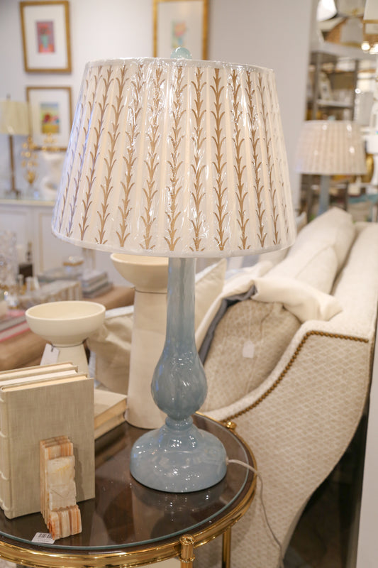 Whitney Lamp with Acanthus Shade
