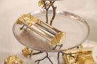 Michael Aram Golden Ginkgo Cracker Dish | EK Home Jackson MS