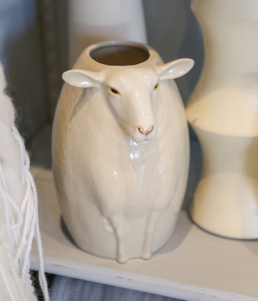 Suffok Sheep Vase