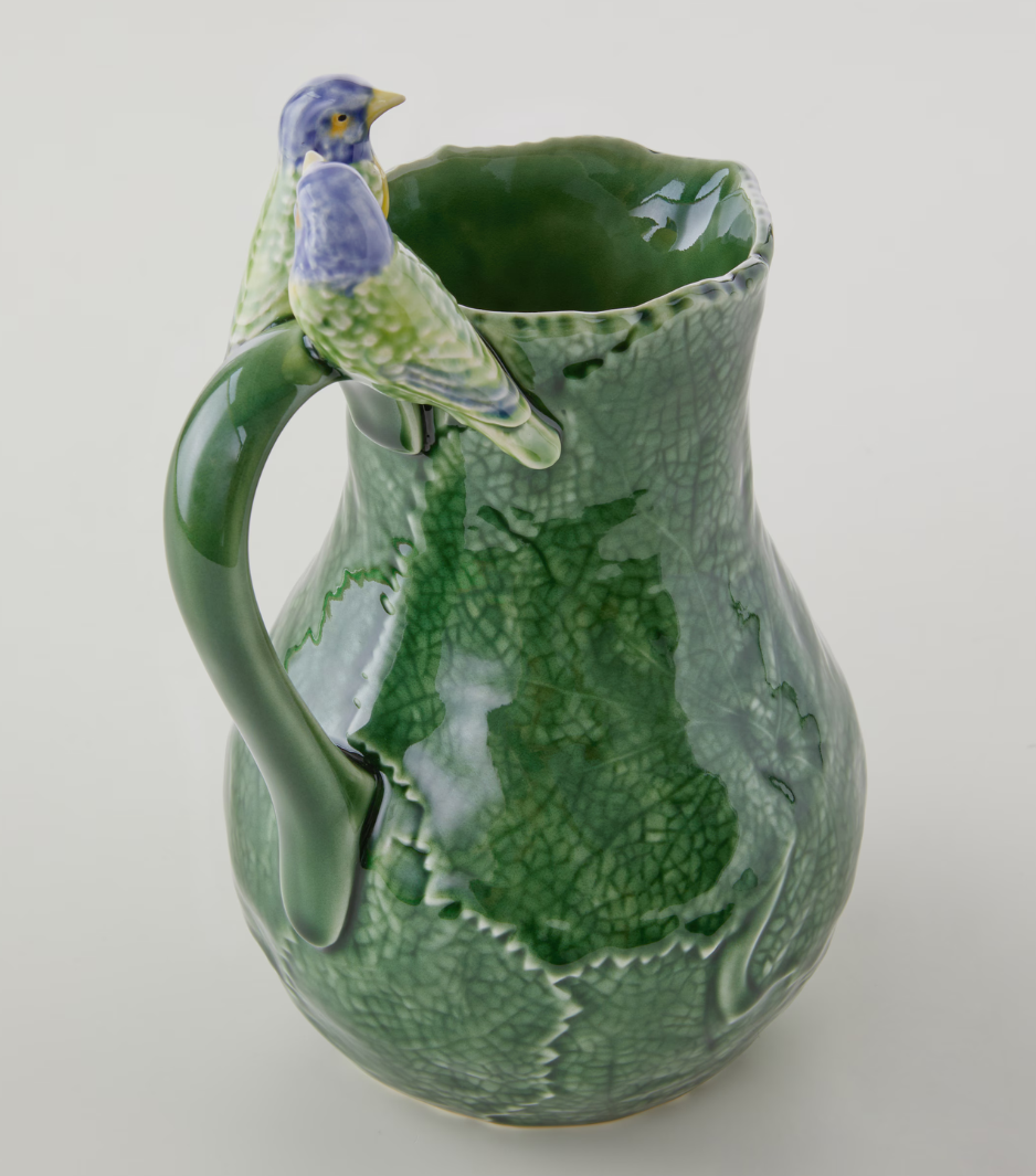 Pitcher with Blue Birds