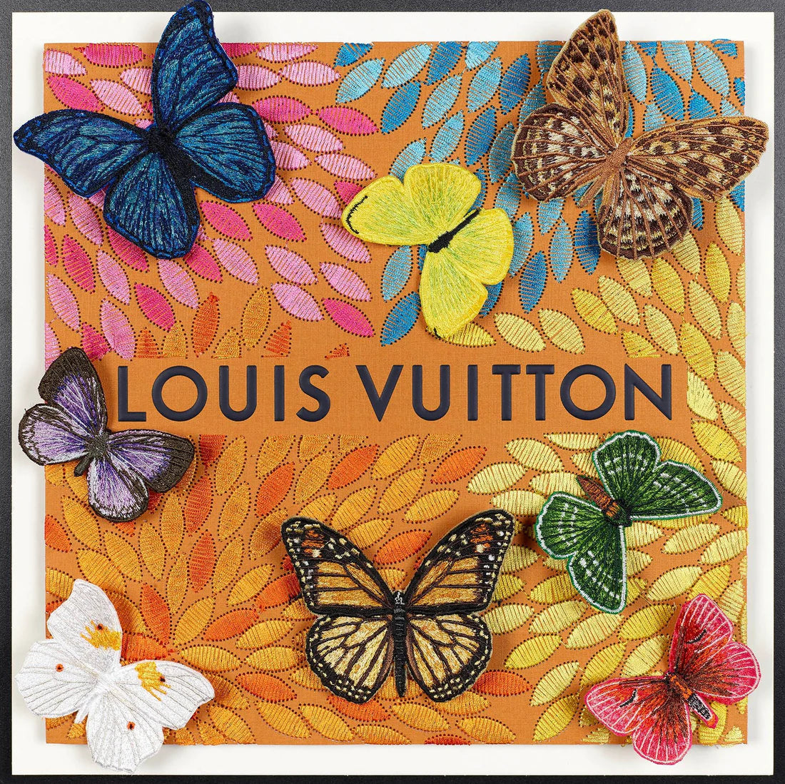 Louis Vuitton Floral Petals 12x12