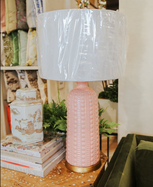 Melrose Petal Pink Lamp