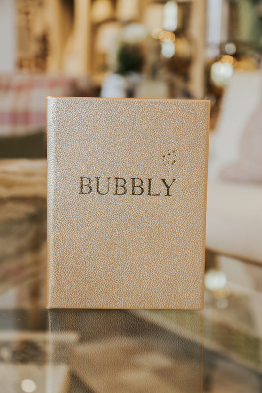 Bubbly Leather Cocktail Book