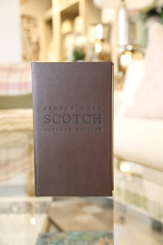 Single Malt Scotch Leather Book