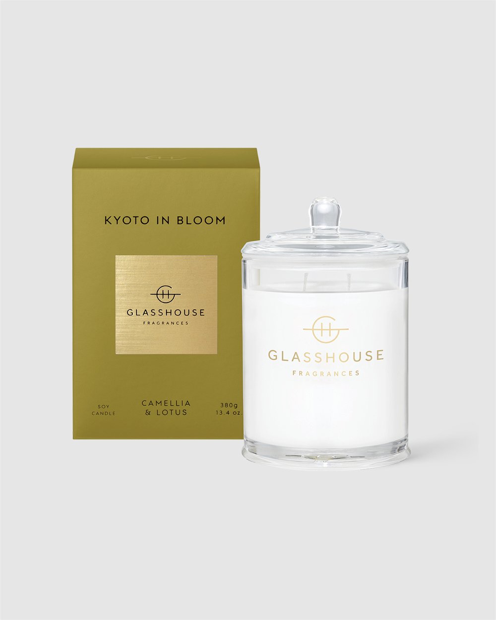 Kyoto in Bloom Glasshouse Candle EK Home