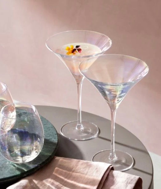 Pearl Martini Glass Set