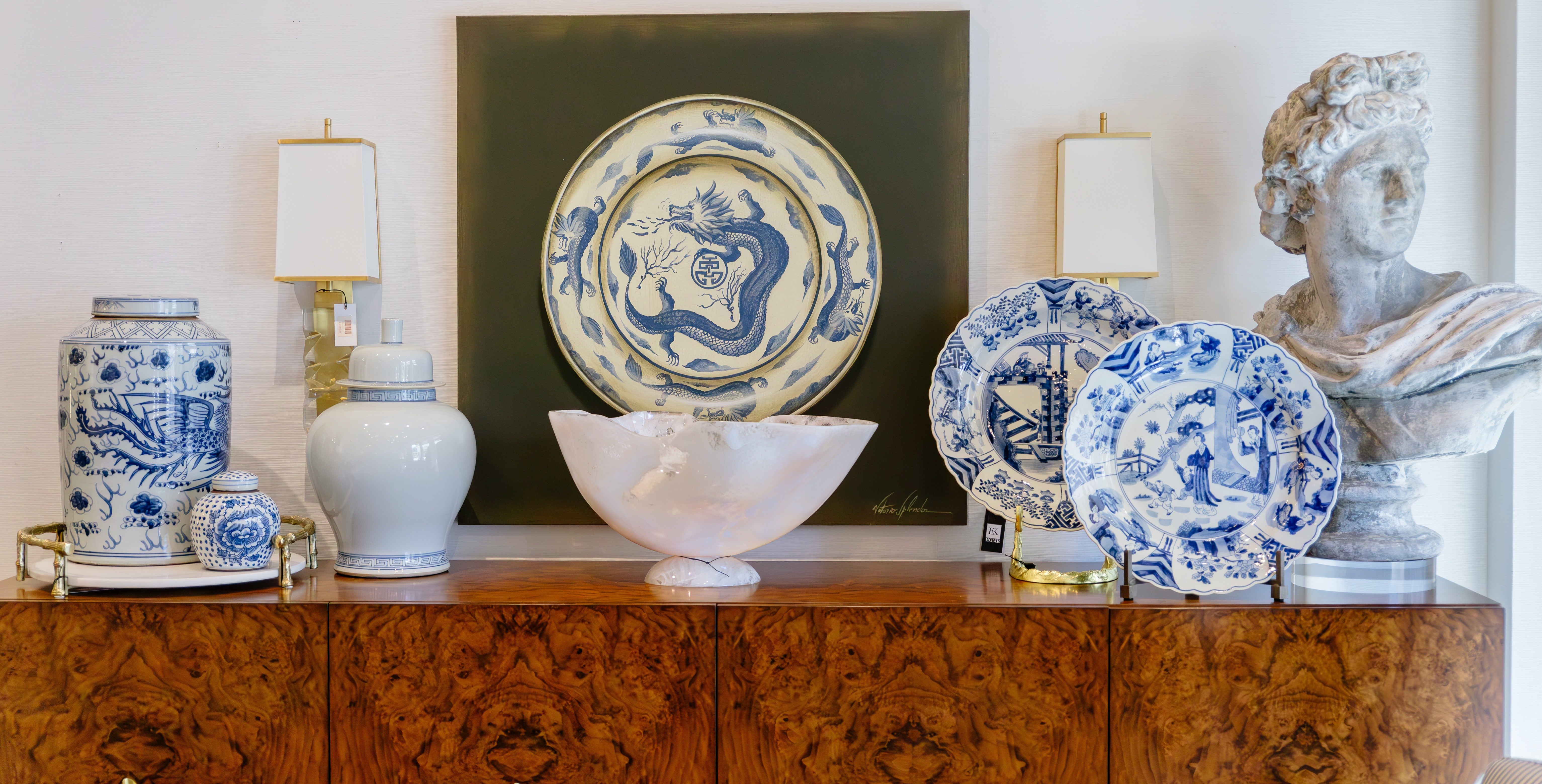 Blue & White Luxe