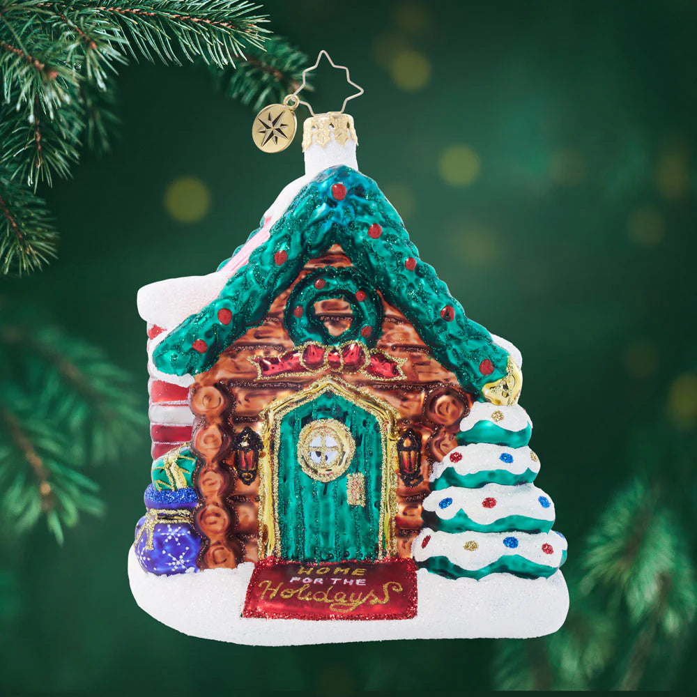 Hidden Woods Hideaway Radko Ornament