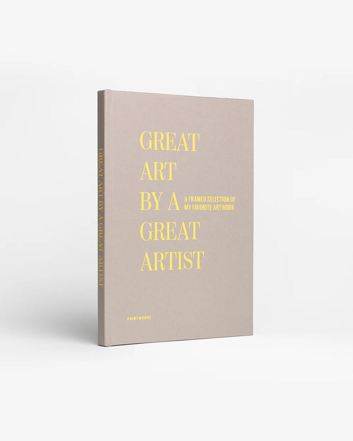 Great Art by a Great Artist Beige Book Album