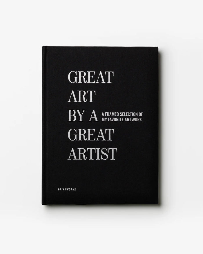 Great Art by a Great Artist Black Book Album