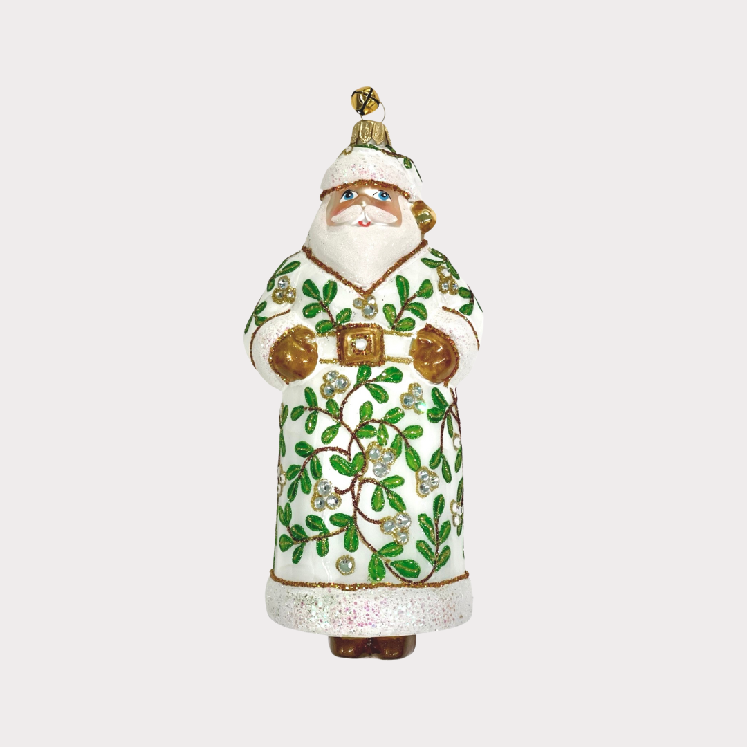 Papa Buxus Jinglenog Ornament