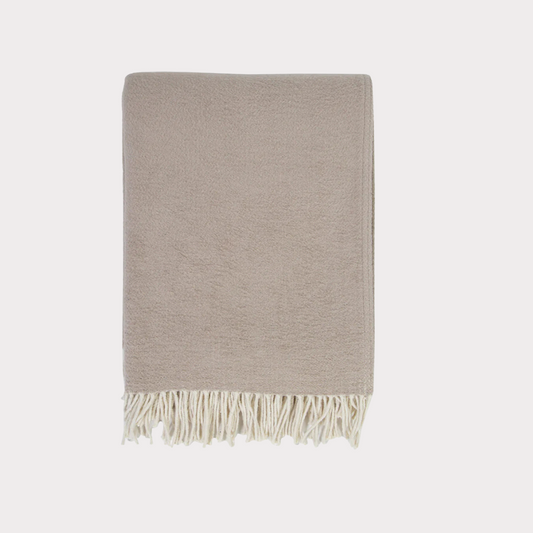 Billie Taupe Throw