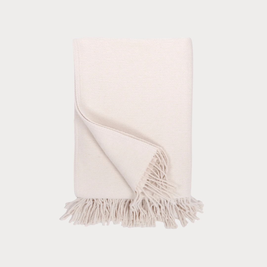 Billie Ivory Throw