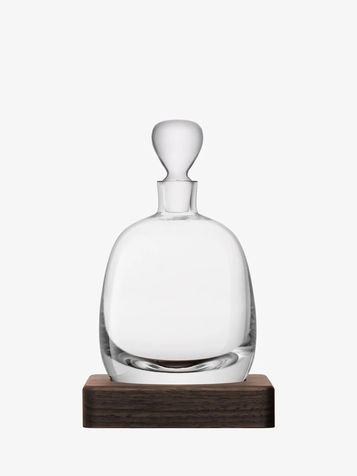 Whiskey Islay Decanter & Walnut Base