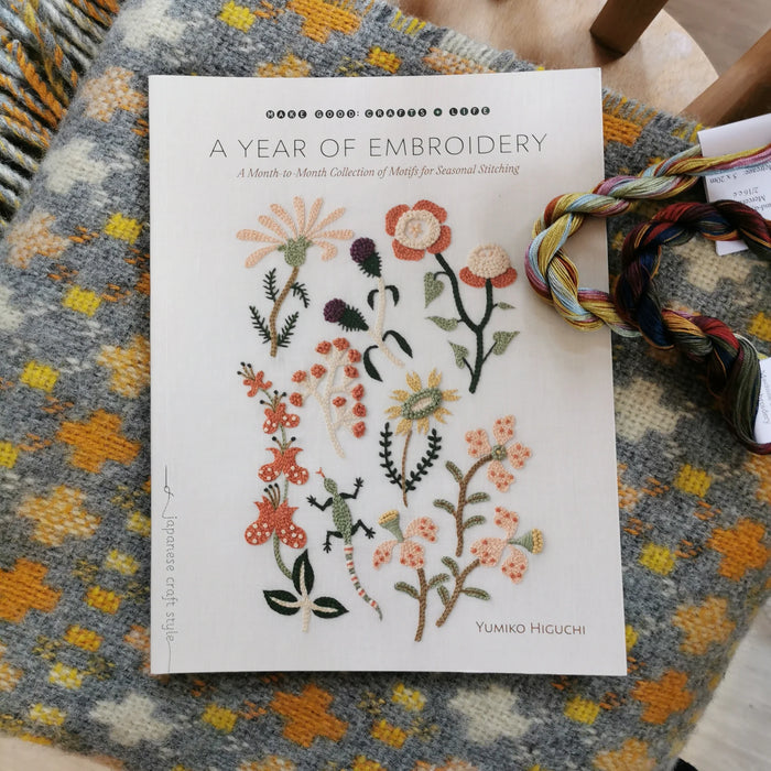 A Year of Embroidery Book