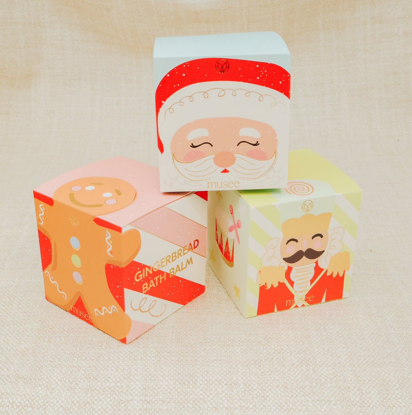 Musee Christmas Boxed Balms