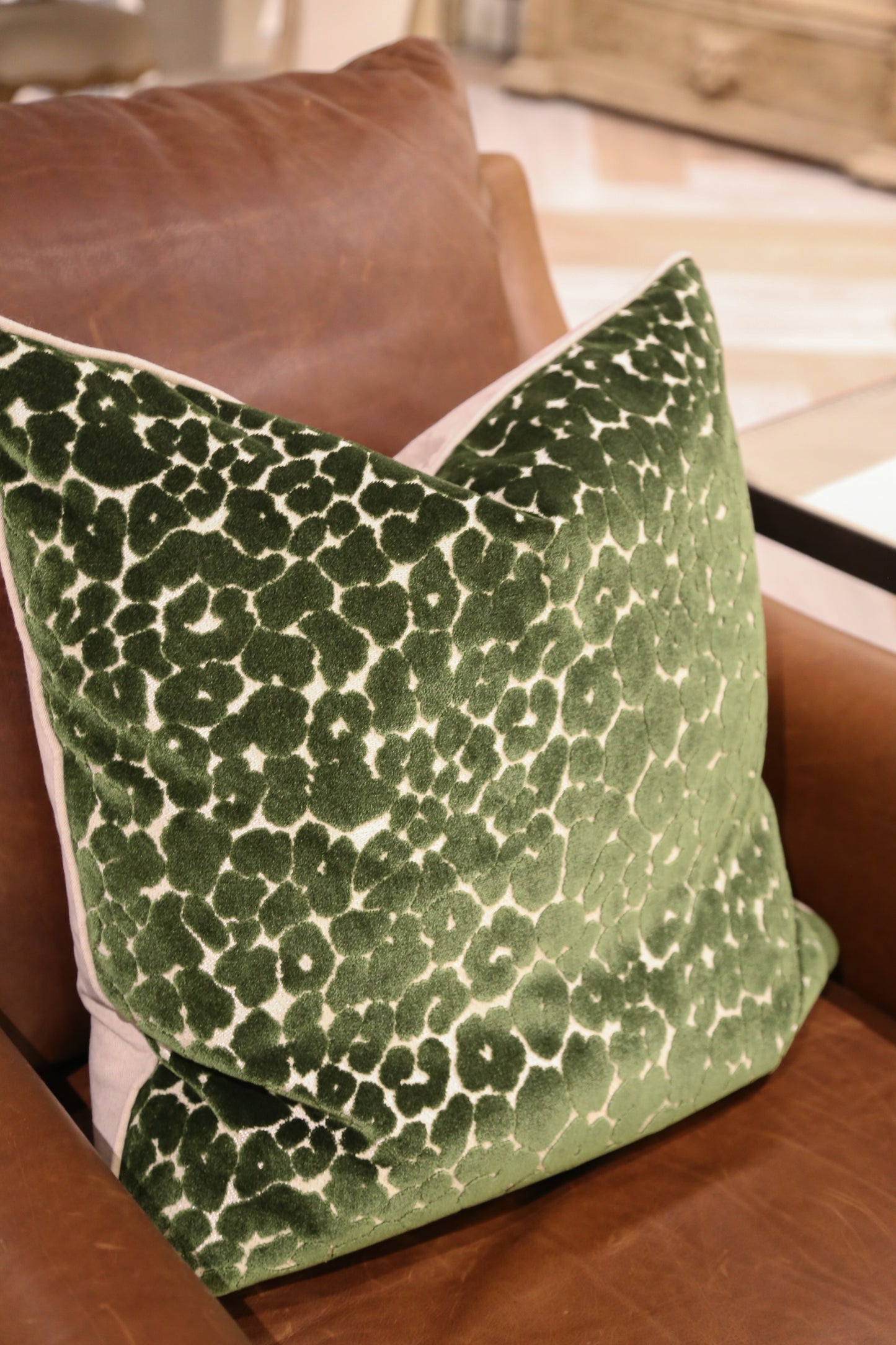 Chava Parsley Pillow