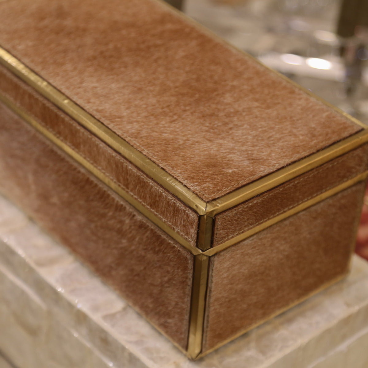 Boxed-In Tan Box – EK Home