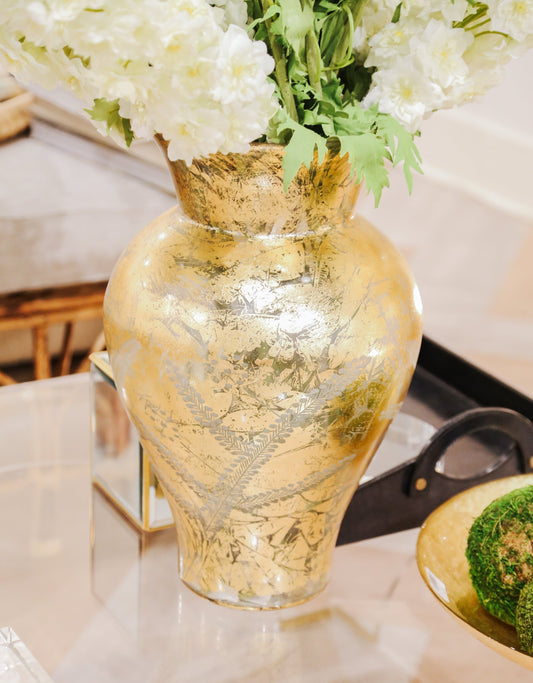 Gold Foiling Vase