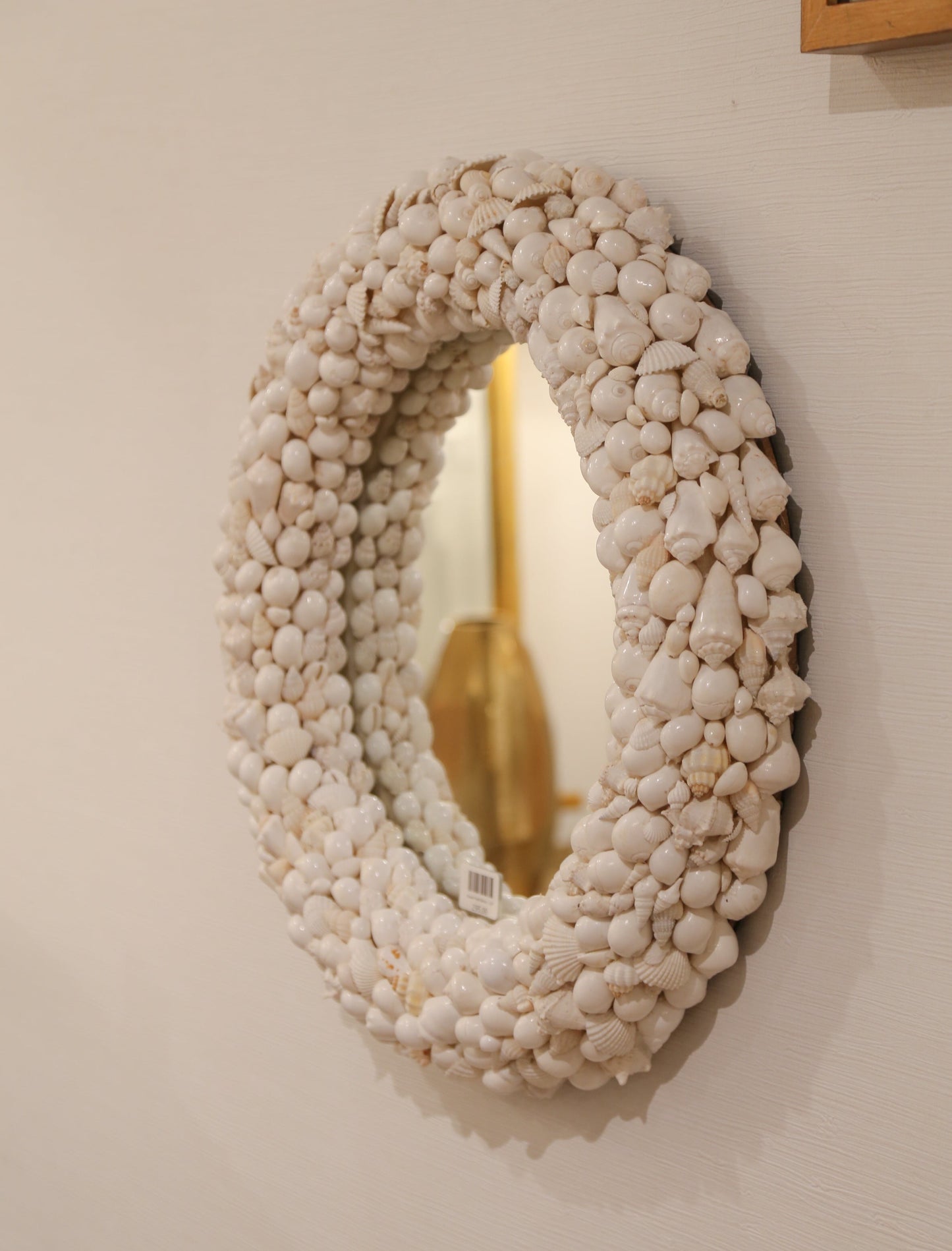 Round Shell Mirror