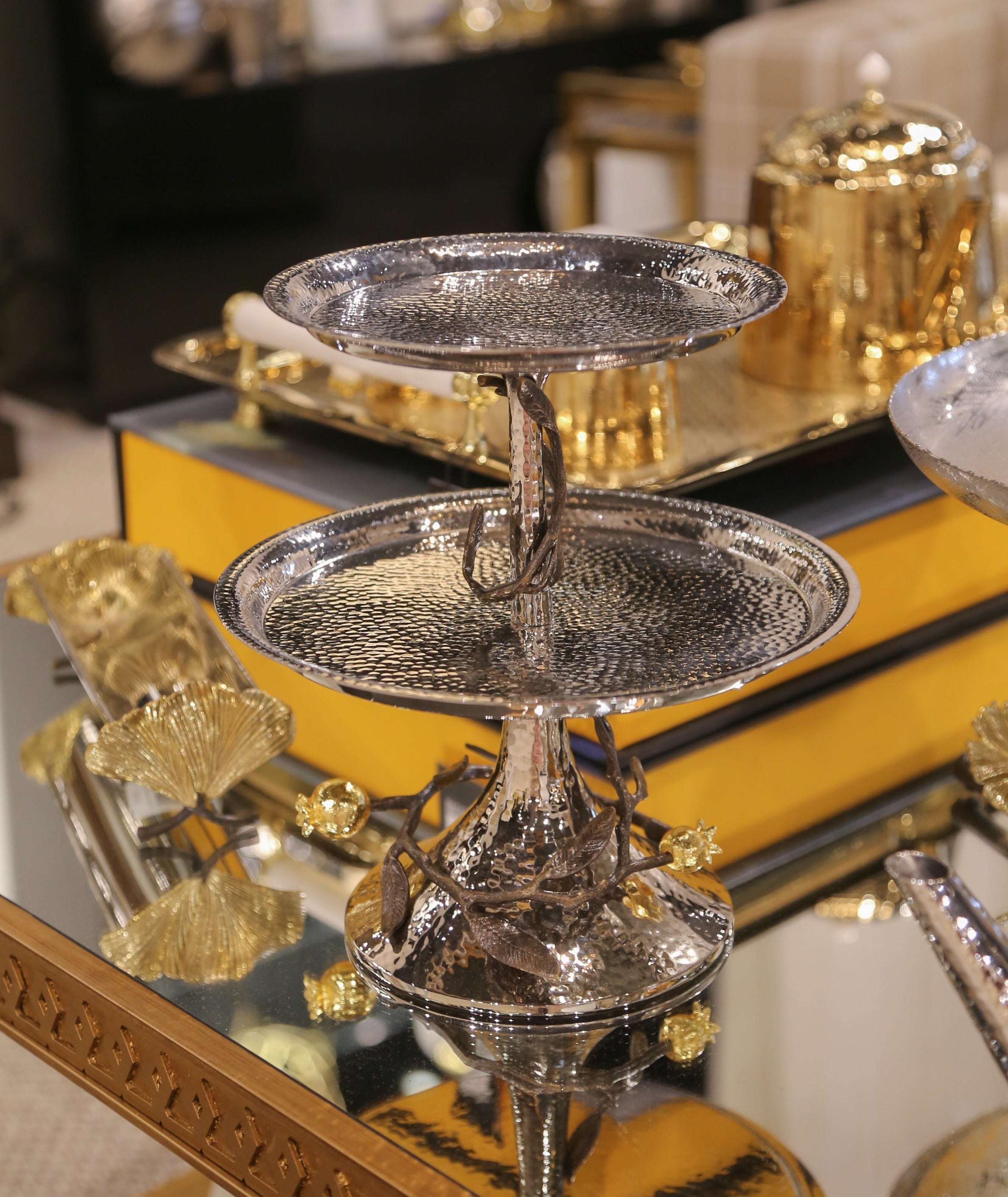 Michael_Aram_Pomegranate_2_Tier_Etagere EK Home