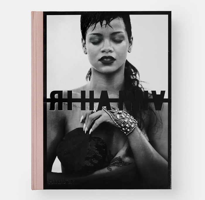 The Rihanna Book: Limited Edition (Fenty x Phaidon) featuring a Tattooed Hand Stand