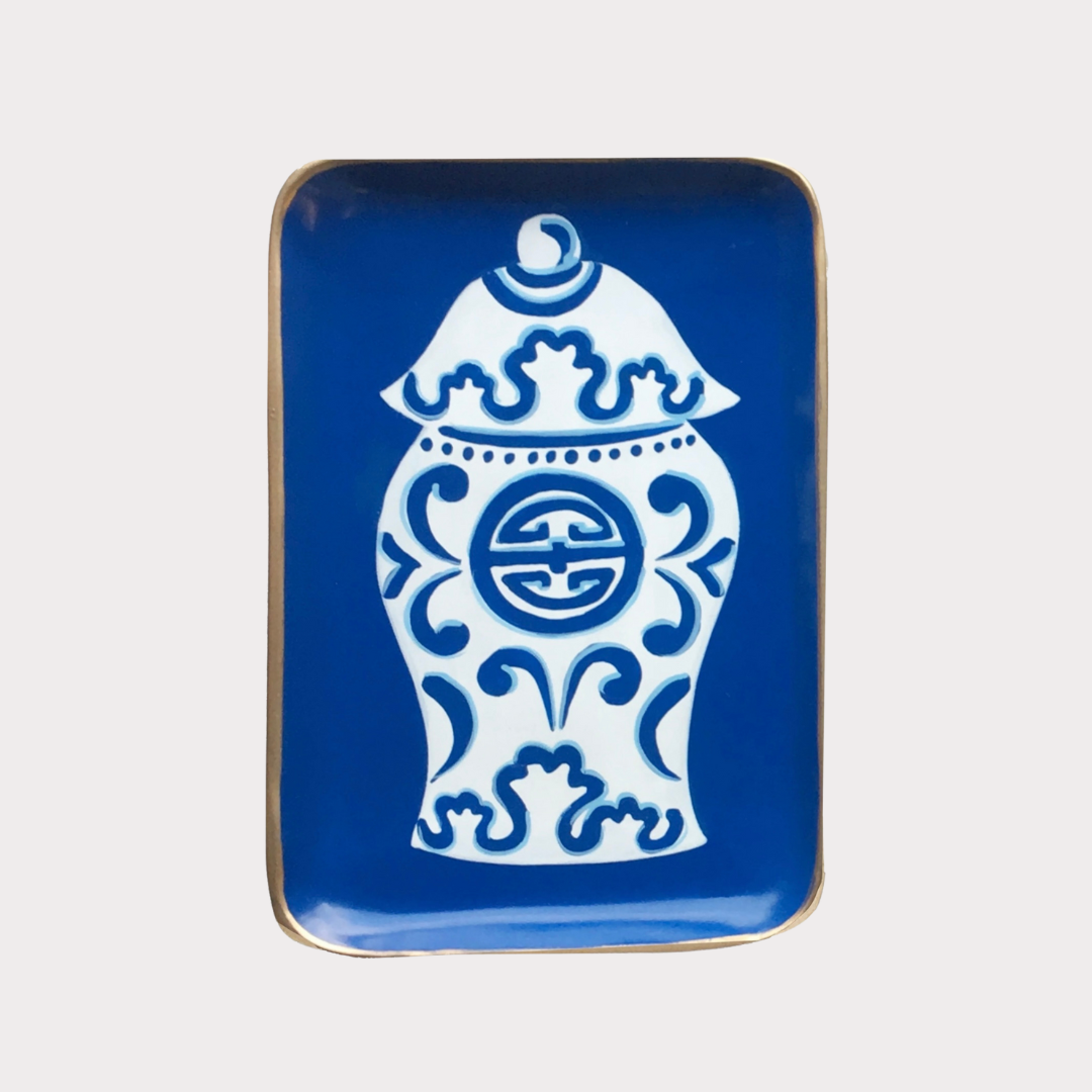 Blue Jar Tray