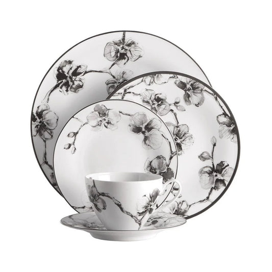 Black Orchid Dinnerware Collection