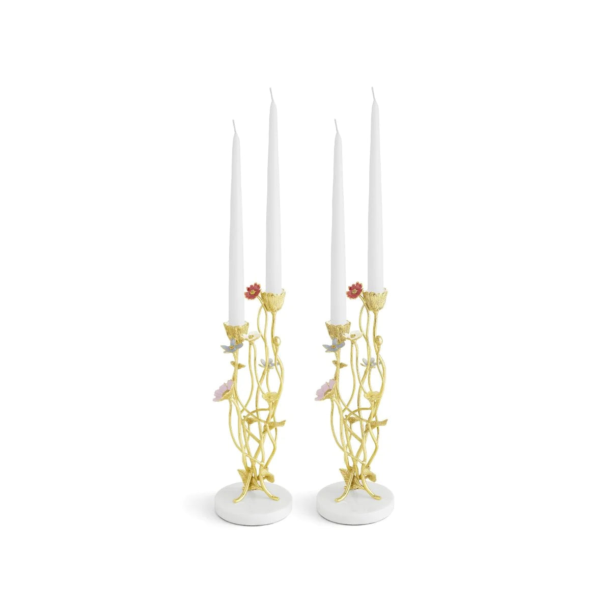 Wildflower Candlestick Holders