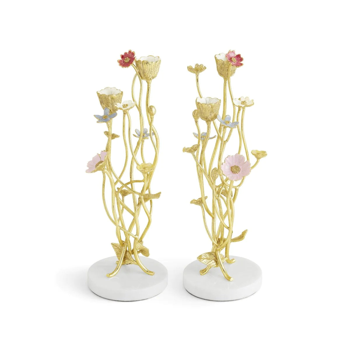 Wildflower Candlestick Holders