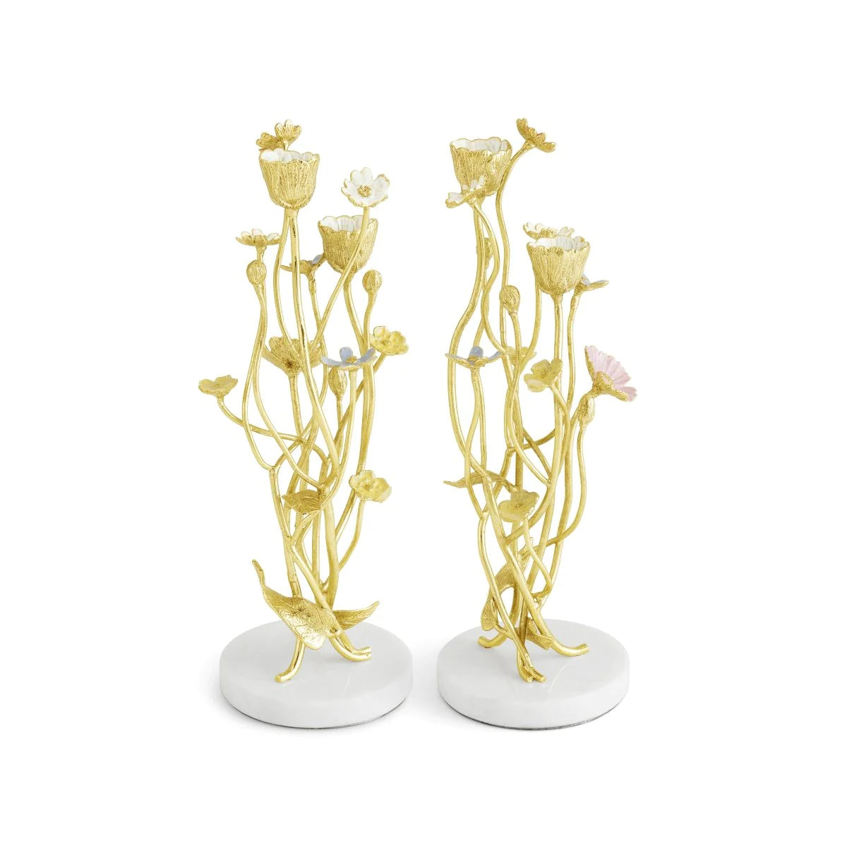 Wildflower Candlestick Holders