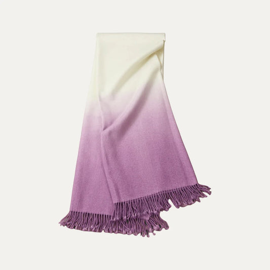 Dip Dye Throw Lavender